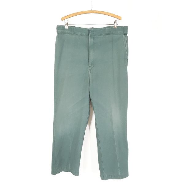 古着 90s USA製 Dickies コットンツイル ワーク チノ パンツ チノパン