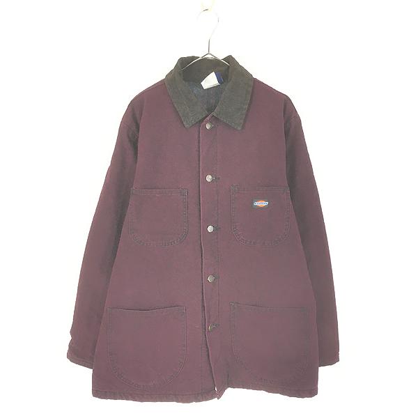 古着 90-00s Dickies ブランケット ライナー パープル ダック ワーク