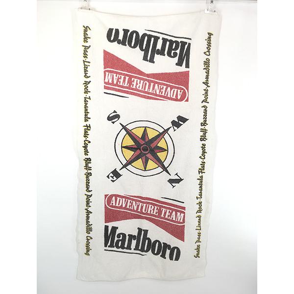 雑貨 古着 90s USA製 Marlboro Adventure Team マルボロ 希少!! 「Chameleon」 カメレオン パイル バスタオル 大判 古着 雑貨 古着 90s USA製 Marlboro Adventure Team マルボロ 希少