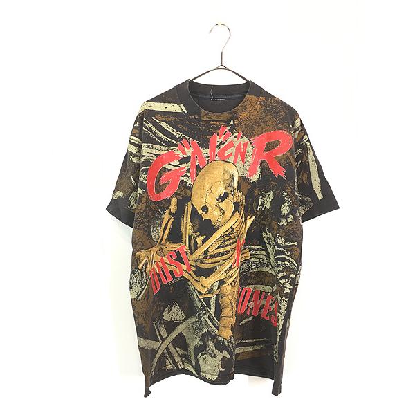 古着 90s GUNS N' ROSES 「Dust Bones」 豪華 スカル ボーン オール