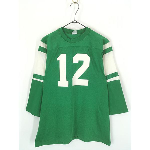 古着 60s- NFL No12 NAMATH ナンバリング フットボール Tシャツ XL 古着 古着 60s- NFL No12 NAMATH ナンバリング フットボール Tシャツ XL