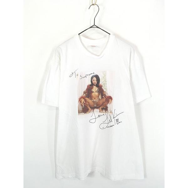 古着 22SS USA製 Supreme 「Lil Kim Tee」 リル キム ヒップホップ ラップ 100%コットン Tシャツ L 古着 22SS USA製 Supreme 「Lil Kim Tee」 リル キム ヒップホップ