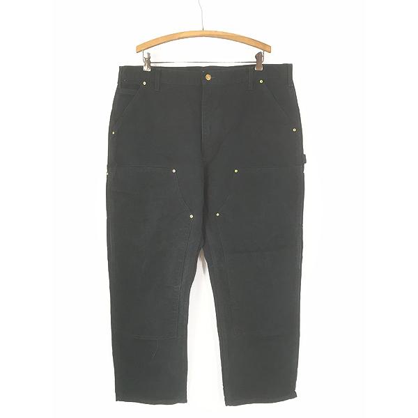 古着 Carhartt BLK ブラック ダック Wニー ペインター ワーク パンツ
