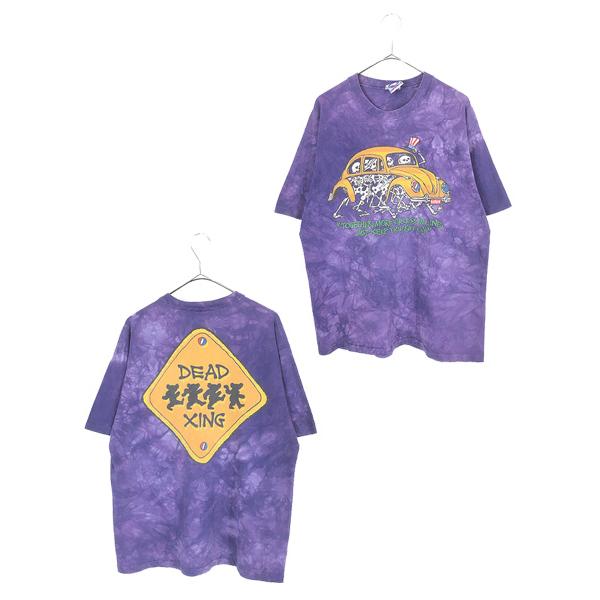 古着 90s USA製 Grateful Dead 「Dead Xing」 スカル ダンシング