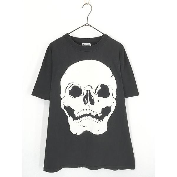 n*e様 【極希少】 80s〜90s スカルボーン Ｔシャツ Special B 古着 90s RATTLE MY BONES スカル ボーン 蓄光プリント BIG フェイス T