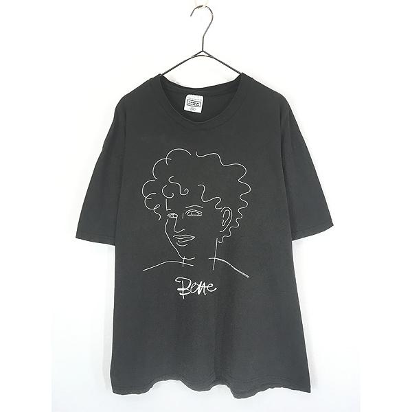 古着 90s USA製 Bette Midler ベット ミドラー ドローイング アート