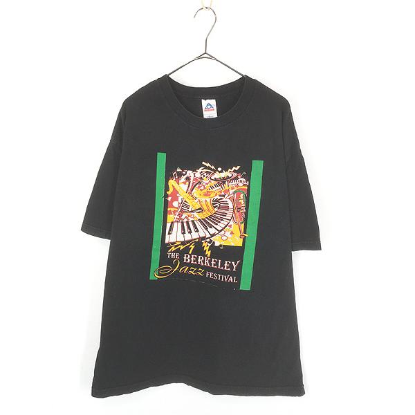 古着 00s The Berkeley Jazz Festival ジャズ ブルース ミュージック フェス Tシャツ XL 古着 00s The Berkeley Jazz Festival ジャズ ブルース ミュージック