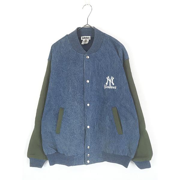 古着 90s adidas MLB New York Yankees ヤンキース スウェット