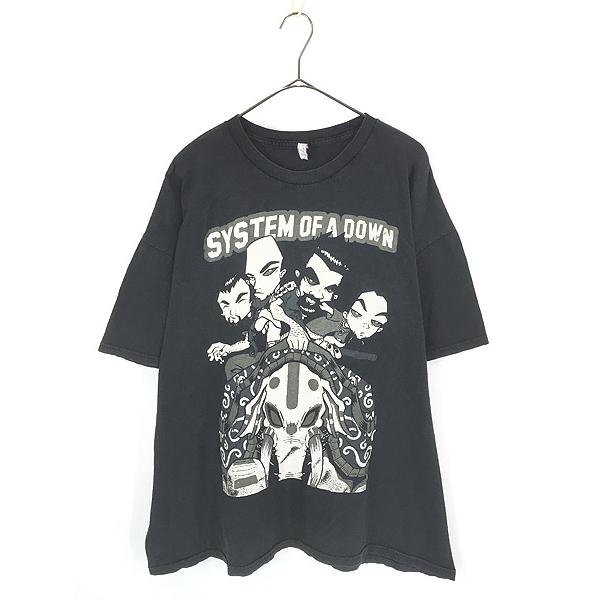 古着 00s System of a Down ミクスチャー メタル ロック ハードコア バンド Tシャツ 3XL 古着 00s- System of a Down ミクスチャー メタル ロック ハードコア