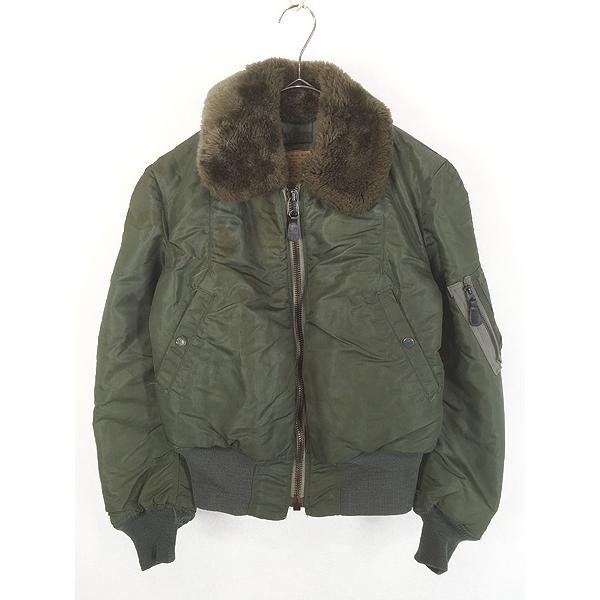 【TP-909】フライトジャケット　年代物　ボンバー　古着used 6TAS1 レディース 古着 40-50s 米軍 Woman's B-17B 「6788C」 ムートン ボア