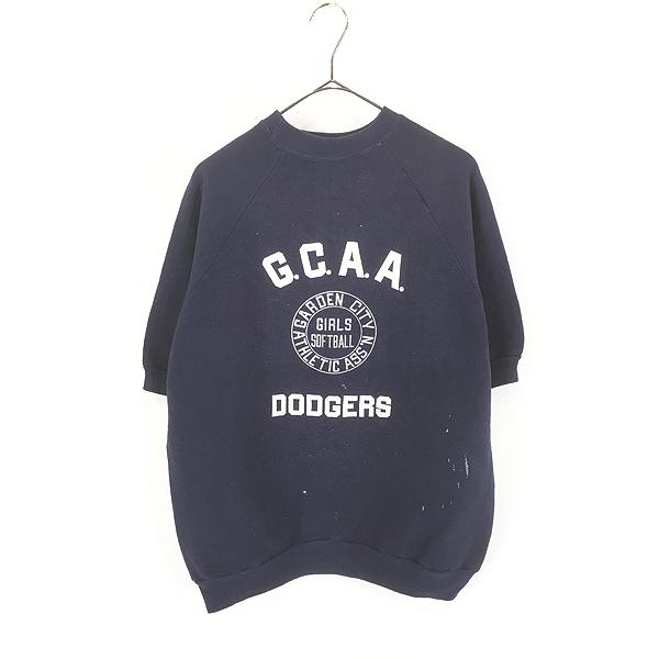 レディース 古着 60s USA製 Russell 「G.C.A.A DODGERS」 半袖