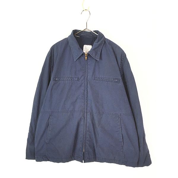 古着 80s 米軍 USN 「Utility Man's Blue」 ミリタリー ネイビー