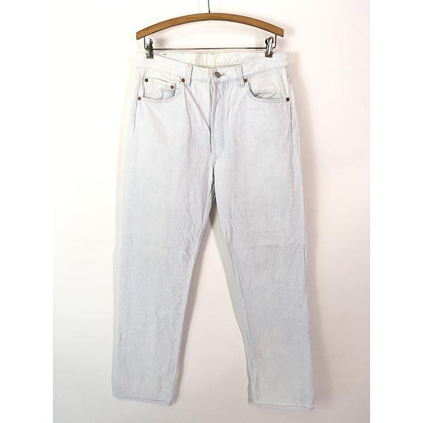古着 90s USA製 Levi's 501-0105 アイスブルー デニム パンツ ジーンズ