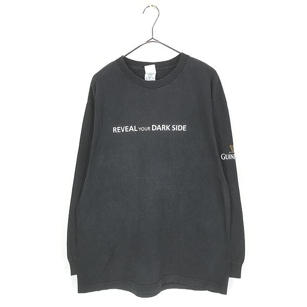 古着 00s Guinness ギネス ビール 企業 「REVEAL YOUR DARK SIDE 