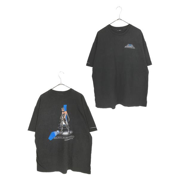 古着 00s MARZOCCHI PUMPS 「MORE L FOR MORE MUSCLE」 メカ レディ 企業 Tシャツ XL位 古着 古着 00s MARZOCCHI PUMPS 「MORE METAL FOR MORE MUSCLE」 メカ