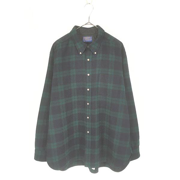 古着 80s USA製 Pendleton 「Black Watch Tartan」 ブラックウォッチ