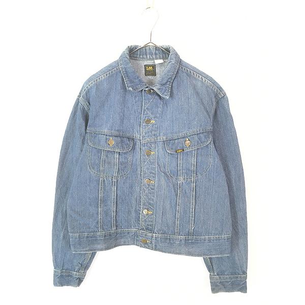 古着 70s USA製 Lee 220 2ポケ イエローステッチ ブルー デニム