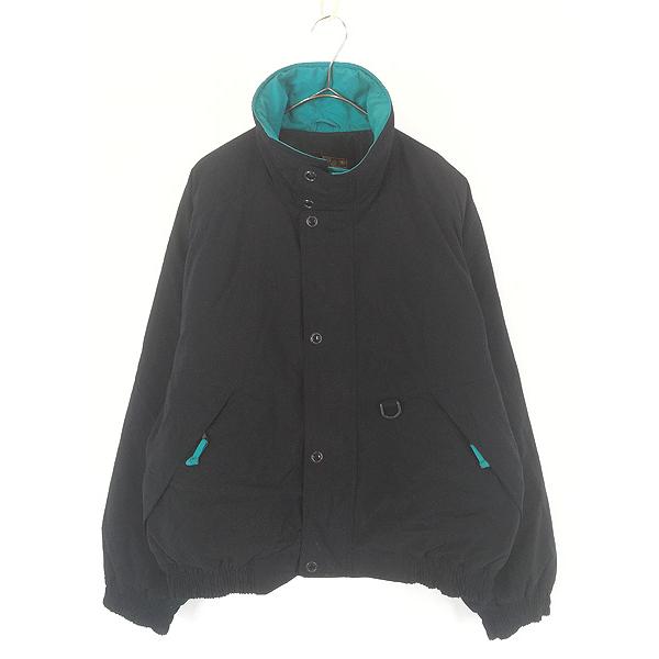 古着 80s Eddie Bauer 名作 Dカン チンスト 比翼 グース ダウン
