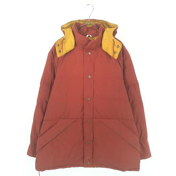 古着 70s Eddie Bauer 2way コットン シェル グース ダウン ジャケット パーカー L位 古着 70s Eddie Bauer 2way コットン シェル グース ダウン ジャケット