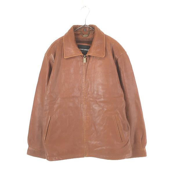 古着 90s TANNERS AVENUE 本革 ラム　レザー フルジップ ジャケット ライナー完備 M 古着 90s TANNERS AVENUE 本革 ラム レザー フルジップ ジャケット
