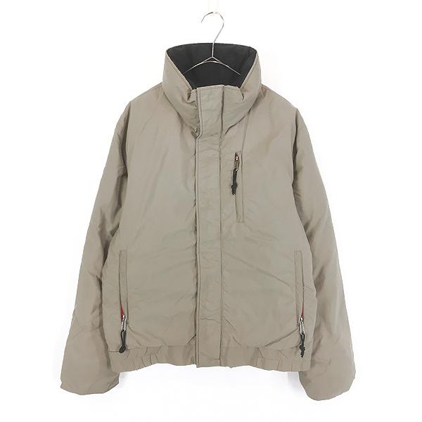 古着 80-90s USA製 LL Bean 山タグ ハイネック シェル ダウン 