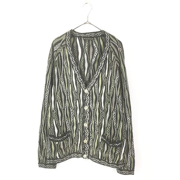 古着 90s Australia製 COOGI SOUL OF AUSTRALIA カラフル ダイヤ