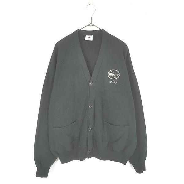 古着 90s JERZEES 「Kroger」 スーパーマーケット 刺しゅう ワン