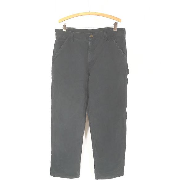 古着 10s Carhartt 裏地 チェック BLK ブラック ダック ペインター