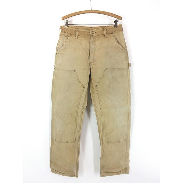 古着 80s- Carhartt BRN フェード ブラウン ダック Wニー ワーク