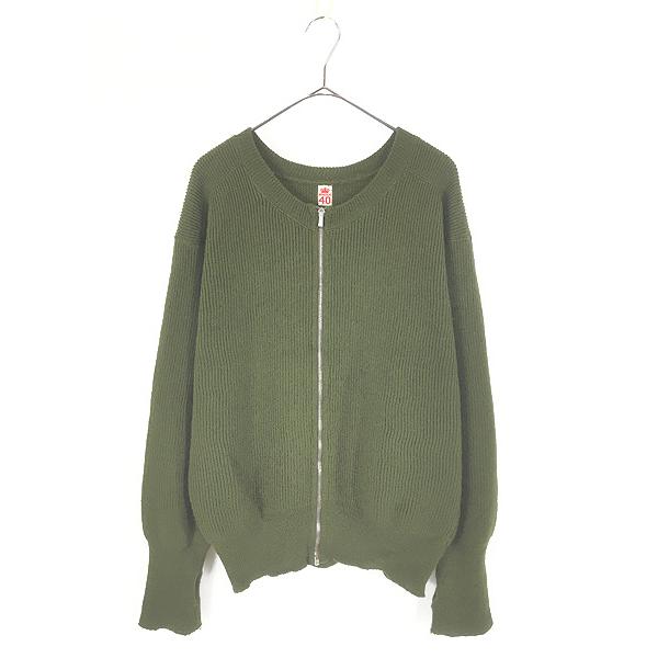 古着 50-60s デンマーク軍 LYSTA コの字 フルジップ ミリタリー