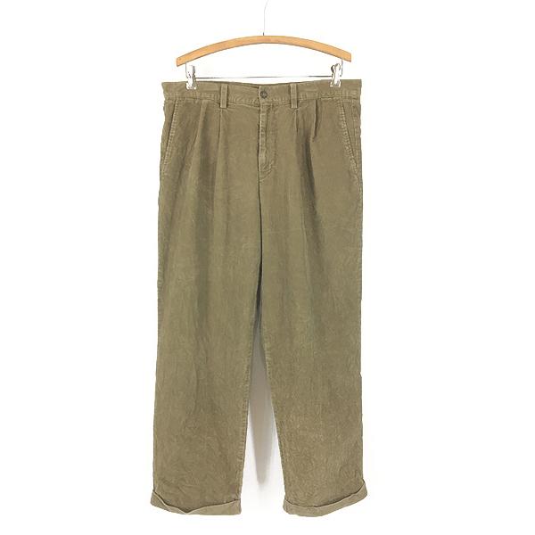70s Vintage 3タック コーデュロイバギーパンツ ブラウン W32相当 70s Vintage 3タック コーデュロイバギーパンツ ブラウン W32相当