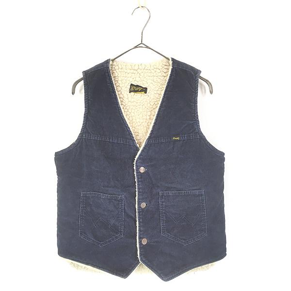 メンズファッション 70s Wrangler デニムベスト 中綿ベスト ボロ USA製
