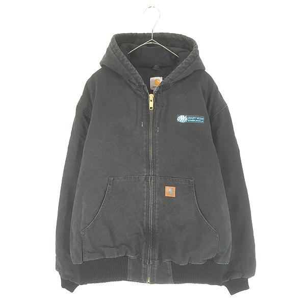 古着 10s Carhartt BLK ブラック ダック 防寒 パデット