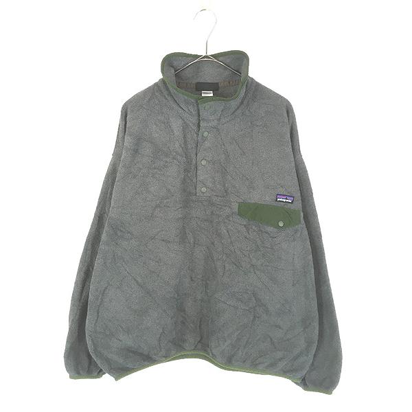 希少 美品 L パタゴニア Patagonia スナップT シンチラ フリース 80s 希少品 パタゴニア 三角タグ シンチラ スナップT ビンテージ