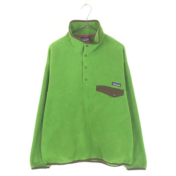 古着 11s Patagonia スナップT シンチラ フリース ジャケット アップル