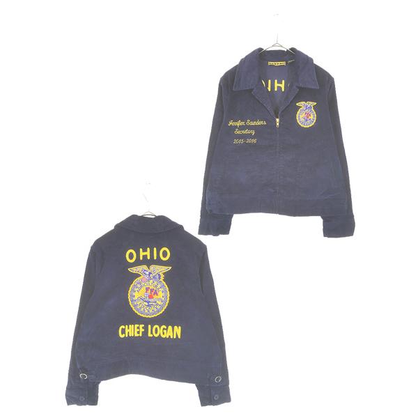 古着 00s- 「OHIO」 豪華 チェーン 太畝 コーデュロイ FFA