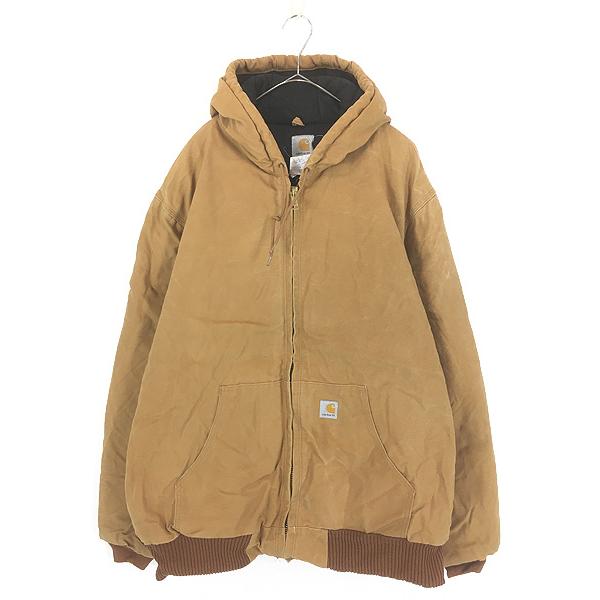 Carhartt ブラウン ダックシエラジャケットXL 古着 ビッグサイズ カーハート Carhartt シエラジャケット