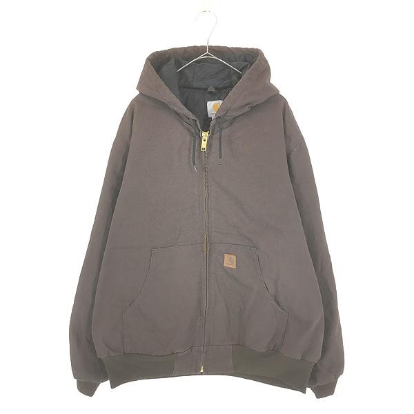 ジャケット・アウター 00s carhartt traditional jacket j22 dkb Carhartt J22DKB Dark Brown Traditional Sandstone Lined Jacket