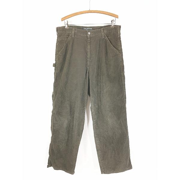 古着 00s Levi's Silver Tab 657-0047 ブラウン コーデュロイ ワーク ペインター パンツ コーズ W35 L29.5 古着 00s Levi's Silver Tab 657-0047 ブラウン コーデュロイ ワーク