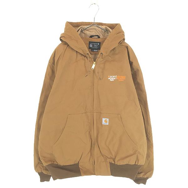 専用！！Carhartt アクティブジャケット 裏地メッシュ ブラウン　L 古着 Carhartt 裏地 メッシュ ブラウン ダック アクティブ