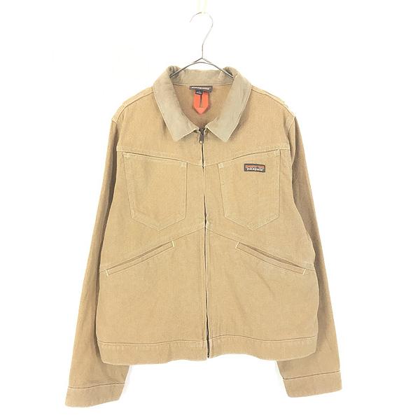 古着 Patagonia 襟 コーデュロイ ブラウン ダック アイアン フォージ