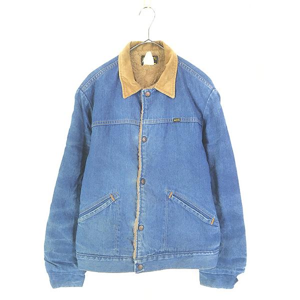 古着 70s USA製 MAVERICK 襟コーデユロイ デニム ボア ランチ 