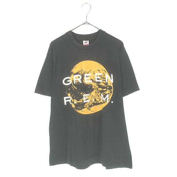 古着 80s USA製 R.E.M 「GREEN」 ポスト パンク オルタナ ロック