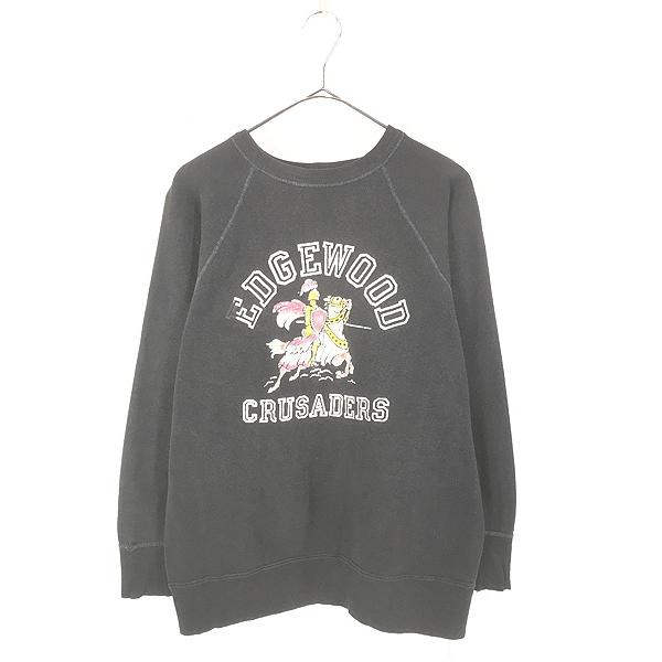 古着 50-60s 「EDGEWOOD CRUSADERS」 騎士 カラー フロッキー 100