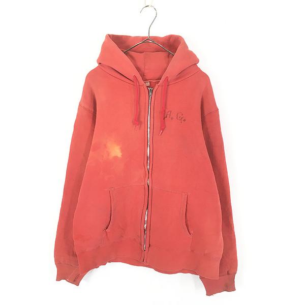 古着 50s Hanes Wind Shield 無地 ソリッド 裏サーマル ダブルフェイス