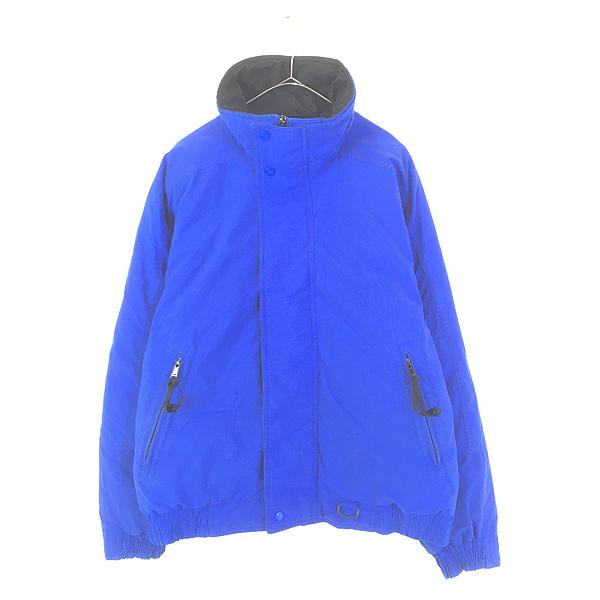 古着 80s Eddie Bauer Dカン 比翼 グース ダウン ジャケット ブルゾン 