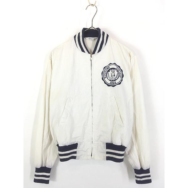 古着 60s Sportswear 「KEYSTONE COLLEGE 1868」 カレッジ ラインリブ