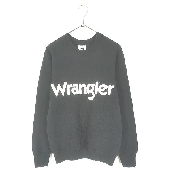 古着 90s USA製 Lee 「Wrangler」 ラグラン ミッドウェイト スウェット 