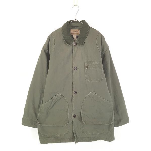 古着 00s LL Bean 名作 オリーブ ダック ハンティング カバーオール