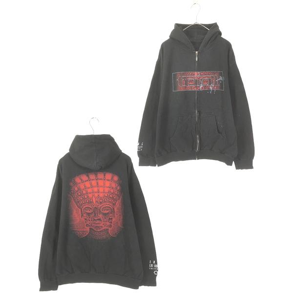 TOOL/パーカー　XLサイズ 古着 00s Tool 「10,000 DAYS」 プログレ ヘヴィ メタル ロック バンド